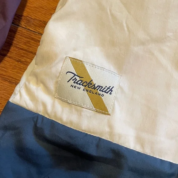 Tracksmith light weight color block running jacket size small - Picture 2 of 9